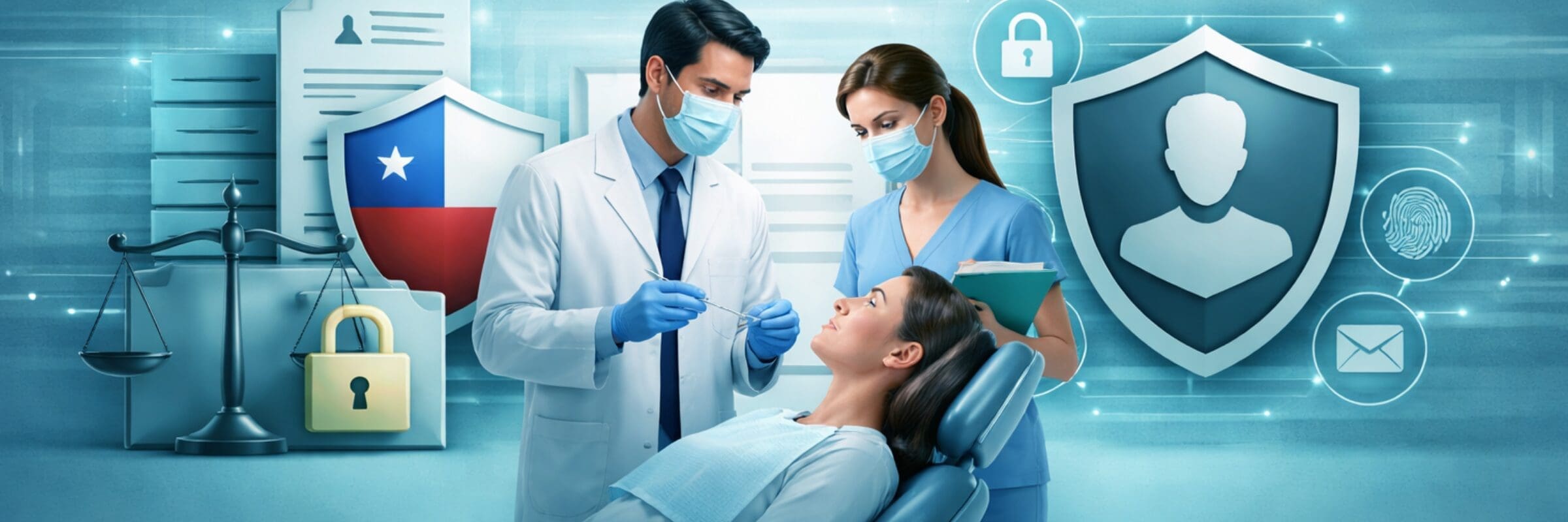 Clínicas dentales y Ley de Protección de Datos Nº21.719: cómo prepararte antes de diciembre de 2026 1 clinica-dental