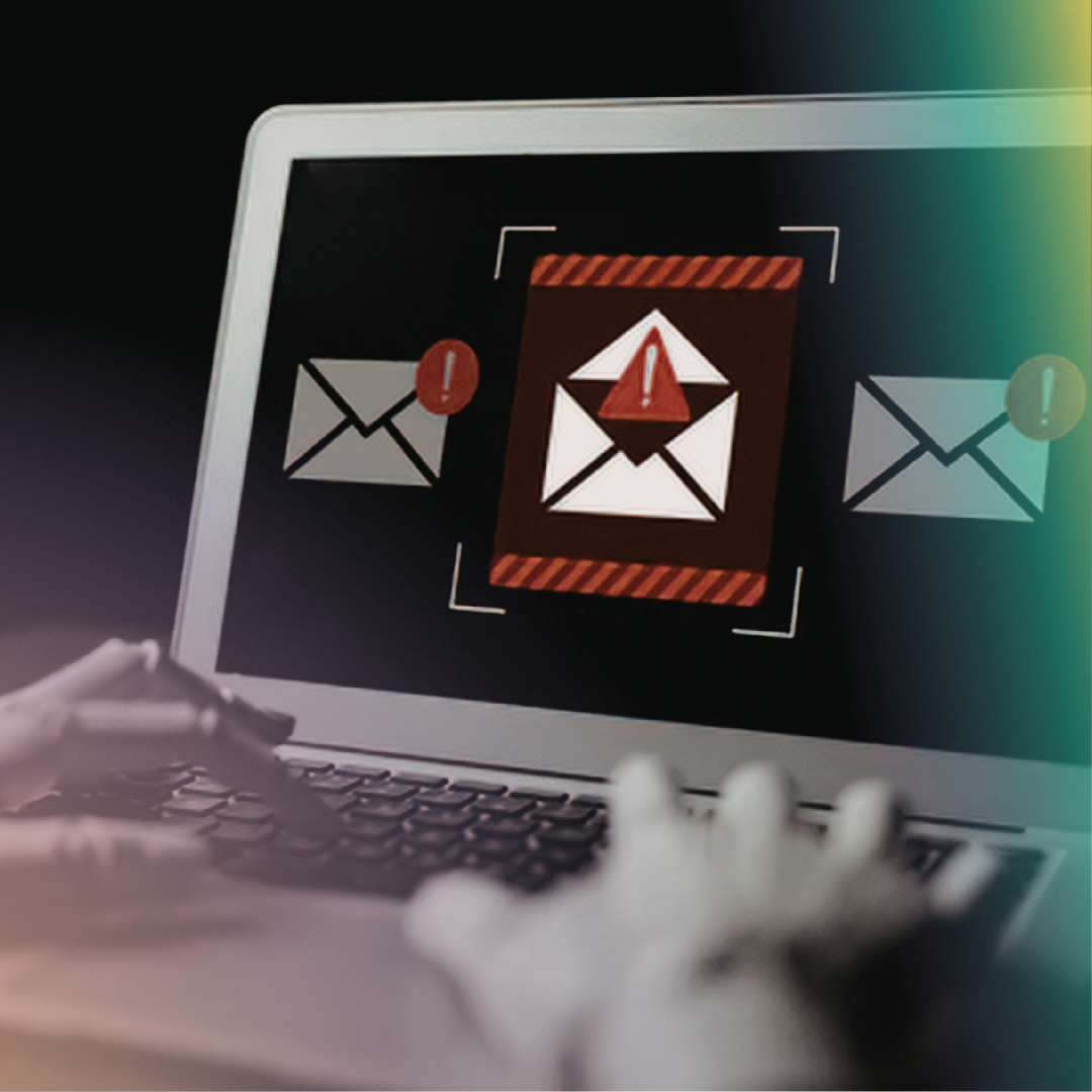 Ejemplo de correo de email phishing suplantando a una entidad confiable